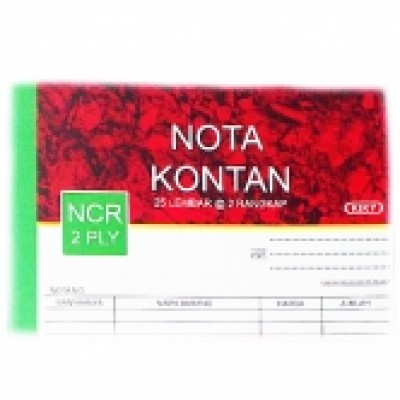 KIKY Nota Kontan Landscape 2 Ply Kecil